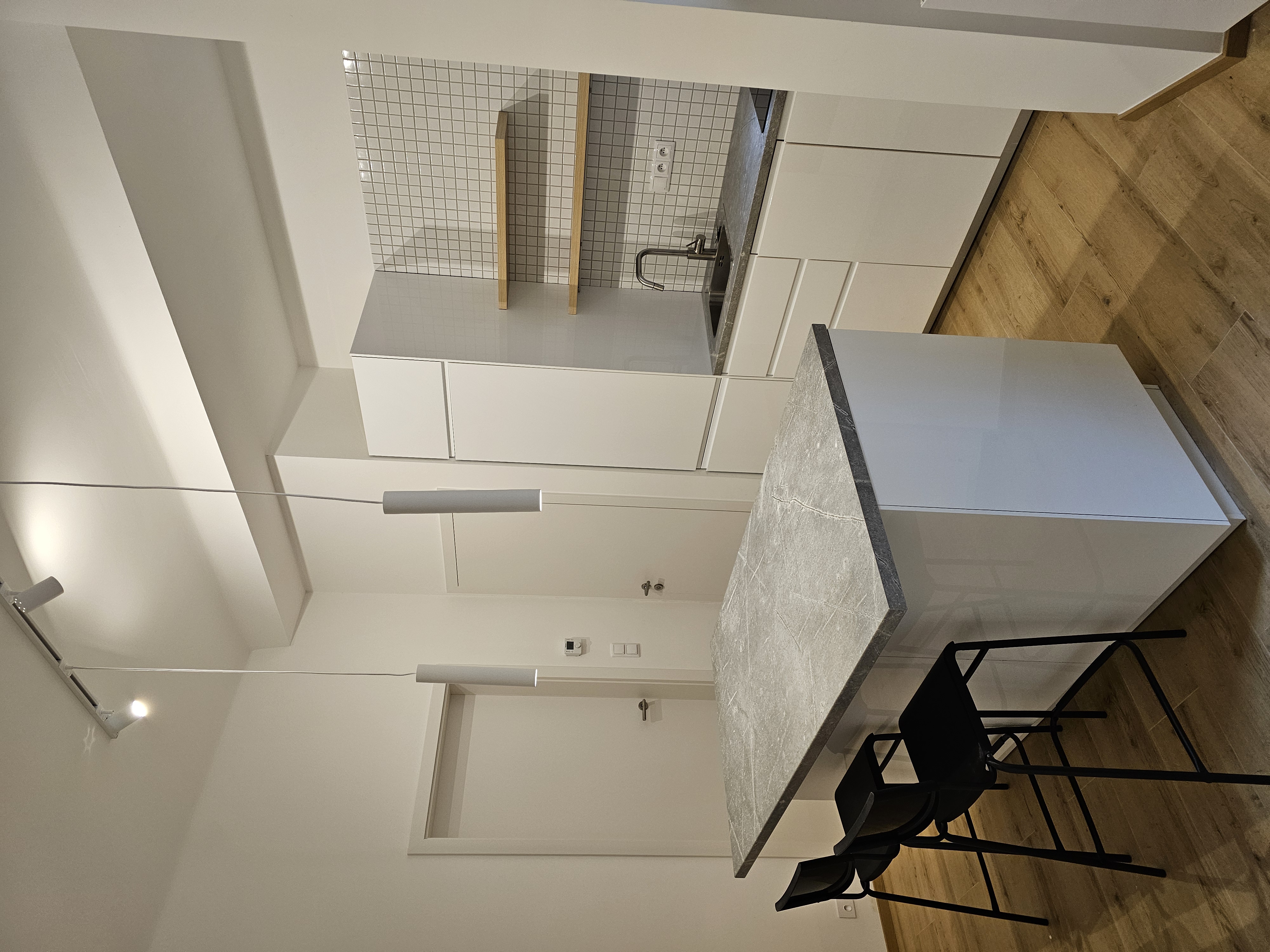 IKEA cabinet installation